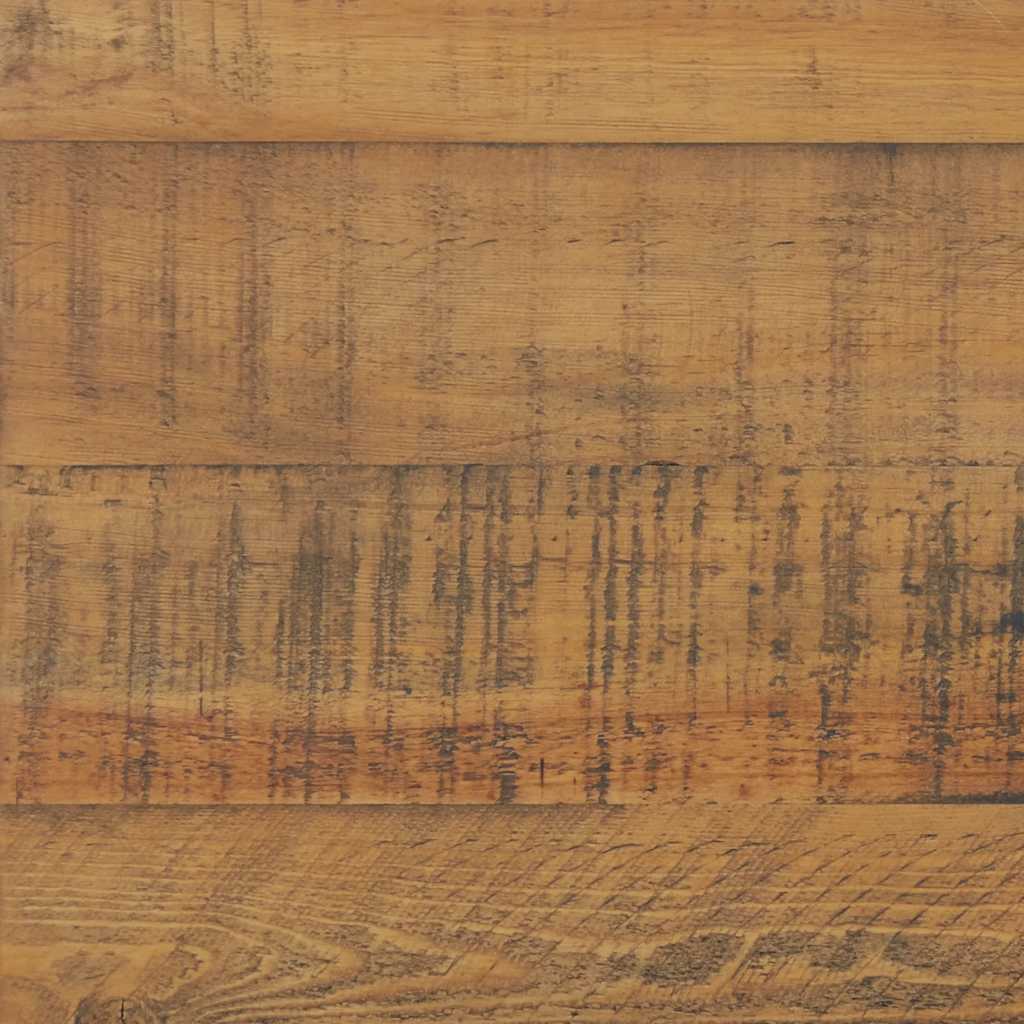 Comodino Marrone 40x30x55 cm Legno Massello di Pino Riciclato | homemem39