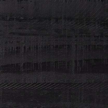 Tavolino da Salotto Nero 90x50x35 cm in Legno Massello di Pino | homemem39
