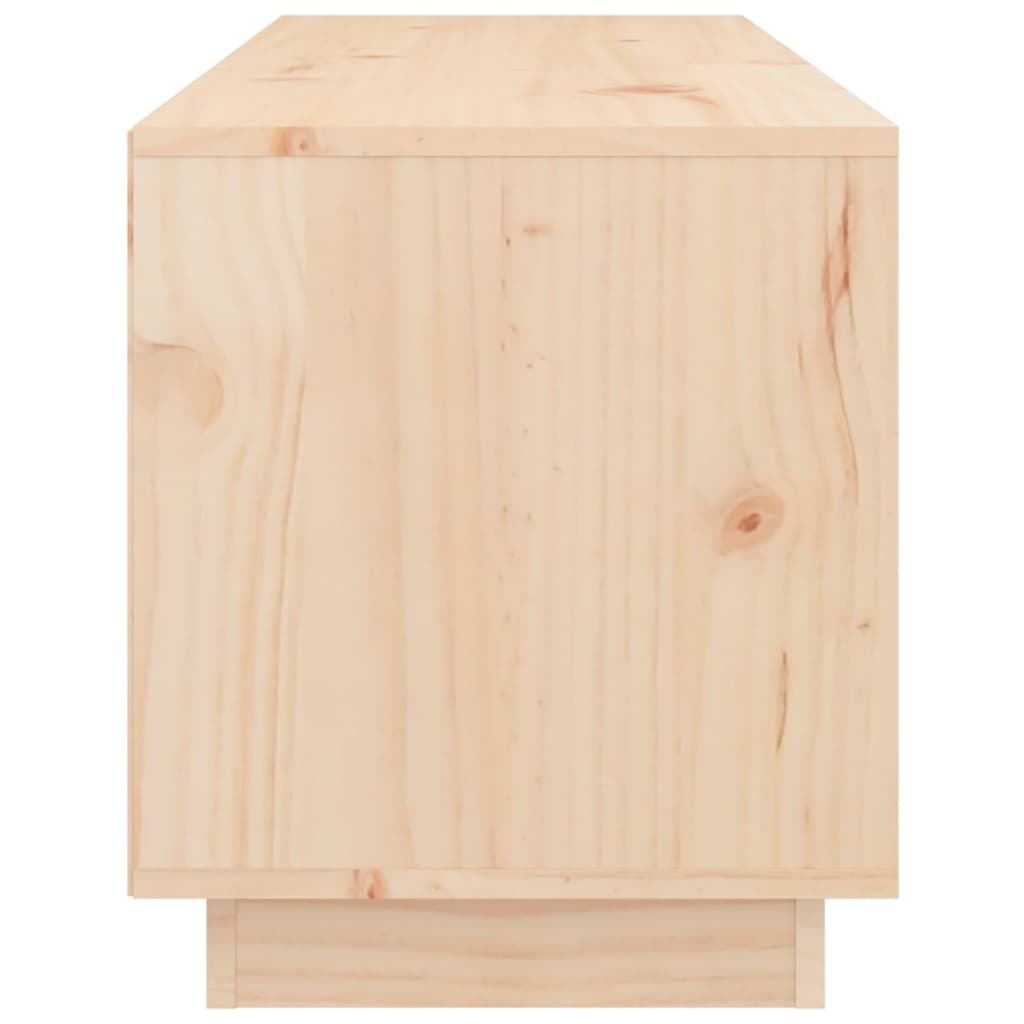 Mobile Porta TV 105x34x40 cm in Legno Massello di Pino - homemem39