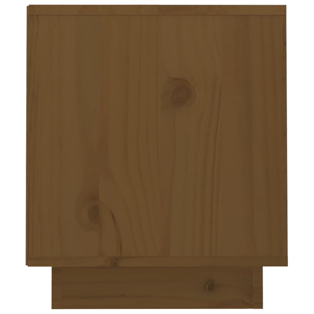 Mobile Porta TV ambra 70x34x40 cm in Legno Massello di Pino - homemem39