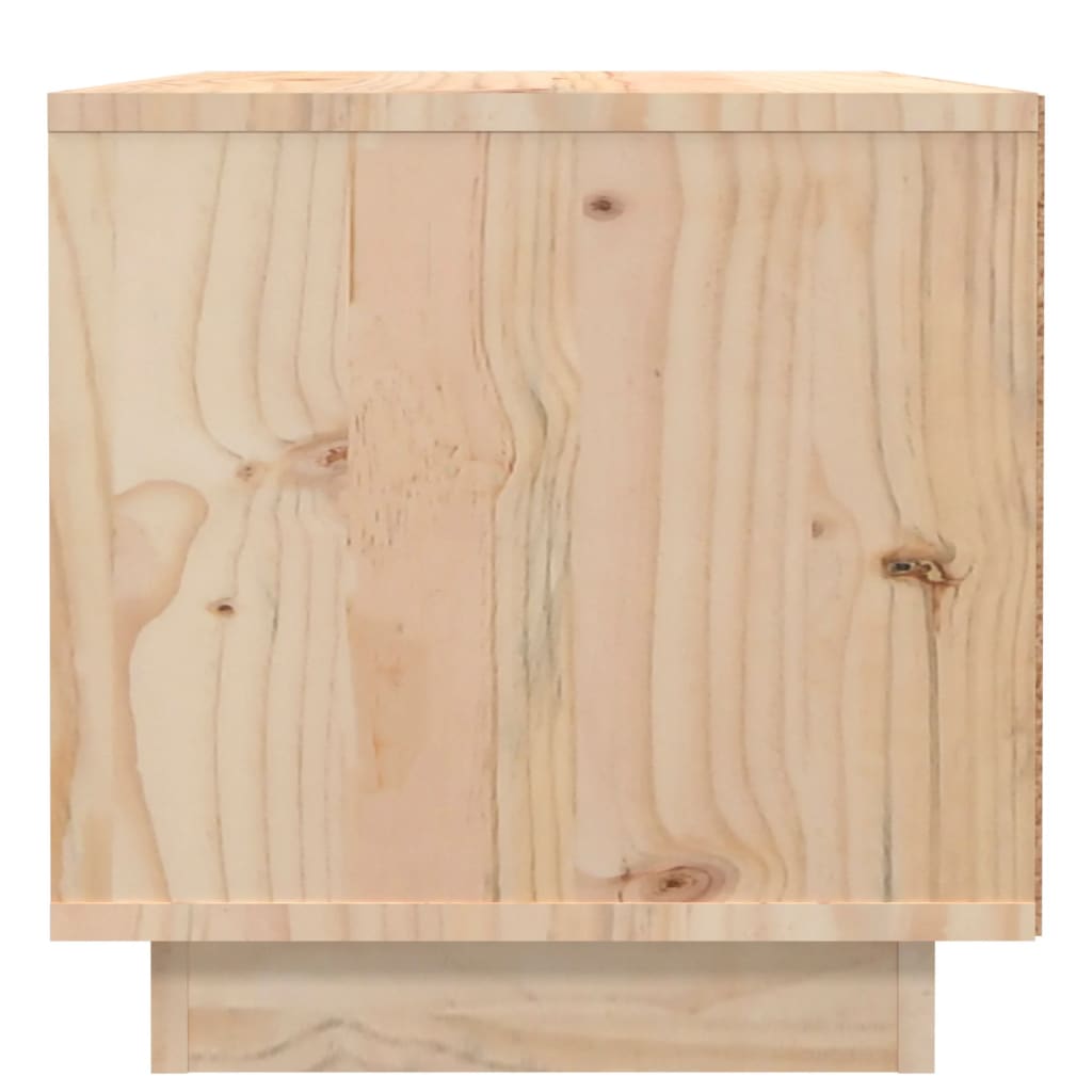 Comodini 2 pz 40x34x35 cm in Legno Massello di Pino - homemem39