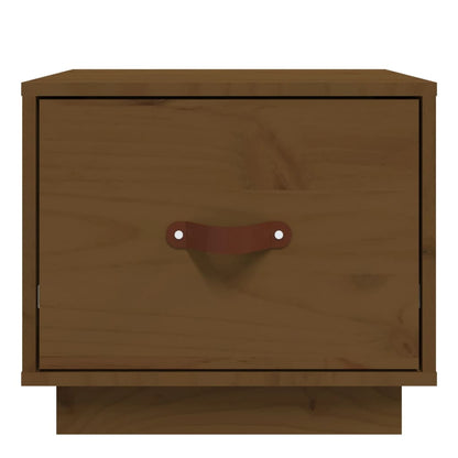 Comodini 2 pz ambra 40x34x35 cm in Legno Massello di Pino - homemem39