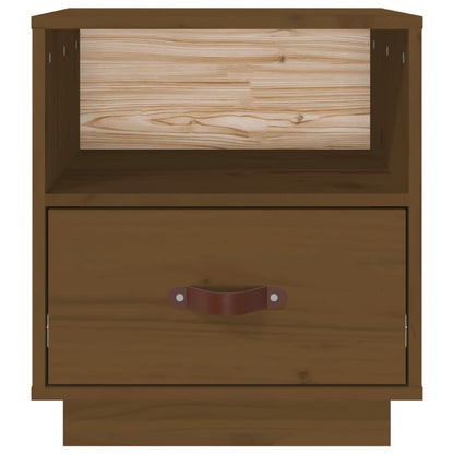 Comodini 2 pz ambra 40x34x45 cm in Legno Massello di Pino - homemem39