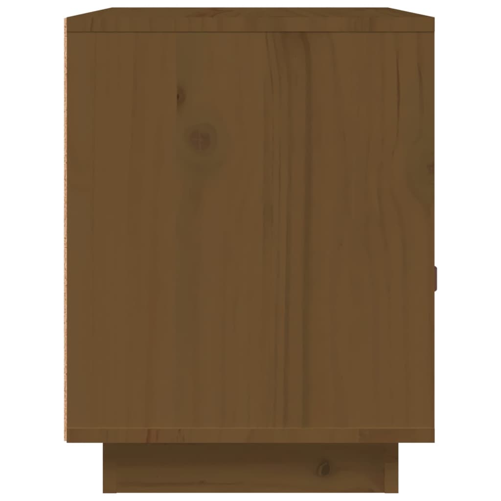 Comodini 2 pz ambra 40x34x45 cm in Legno Massello di Pino - homemem39