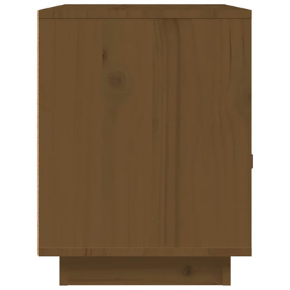 Comodini 2 pz ambra 40x34x45 cm in Legno Massello di Pino - homemem39
