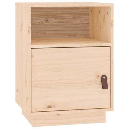 Comodini 2 pz 40x34x55 cm in Legno Massello di Pino - homemem39