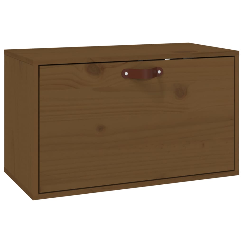 Pensile Marrone ambra 60x30x35 cm in Legno Massello di Pino | homemem39