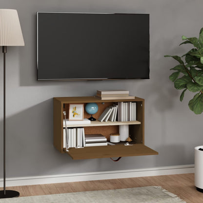Pensile Marrone ambra 60x30x35 cm in Legno Massello di Pino | homemem39