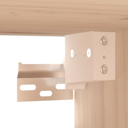 Pensile 80x30x30 cm in Legno Massello di Pino | homemem39