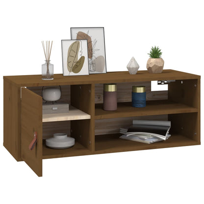 Pensile ambra 80x30x30 cm in Legno Massello di Pino | homemem39