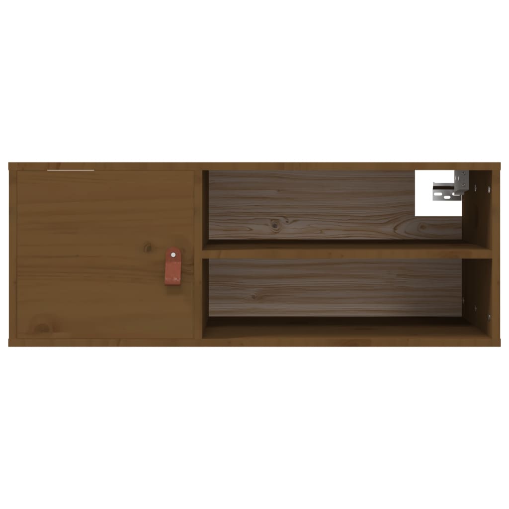 Pensile ambra 80x30x30 cm in Legno Massello di Pino | homemem39