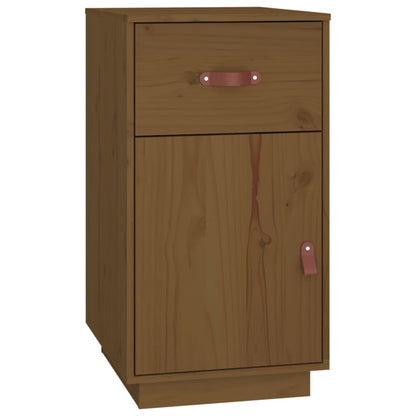 Armadietto da Scrivania Ambra 40x50x75cm in Legno Massello Pino - homemem39