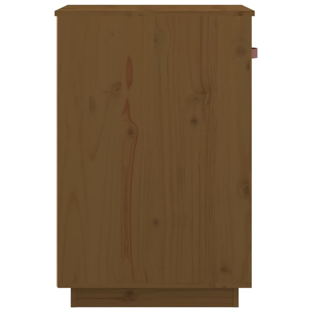 Armadietto da Scrivania Ambra 40x50x75cm in Legno Massello Pino - homemem39