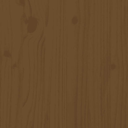 Scrivania Marrone Ambra 95x50x75 cm in Legno Massello di Pino - homemem39