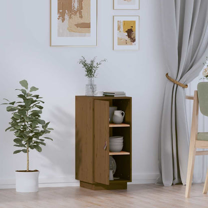 Credenza ambra 34x40x75 cm in Legno Massello di Pino - homemem39
