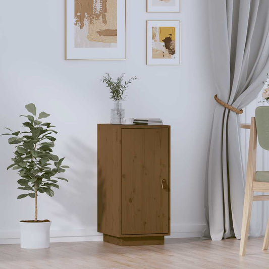 Credenza ambra 34x40x75 cm in Legno Massello di Pino - homemem39