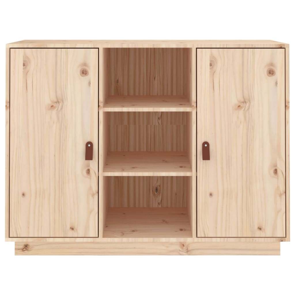 Credenza 100x40x75 cm in Legno Massello di Pino - homemem39