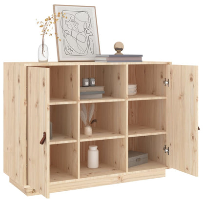 Credenza 100x40x75 cm in Legno Massello di Pino - homemem39