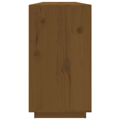 Credenza ambra 100x40x75 cm in Legno Massello di Pino - homemem39