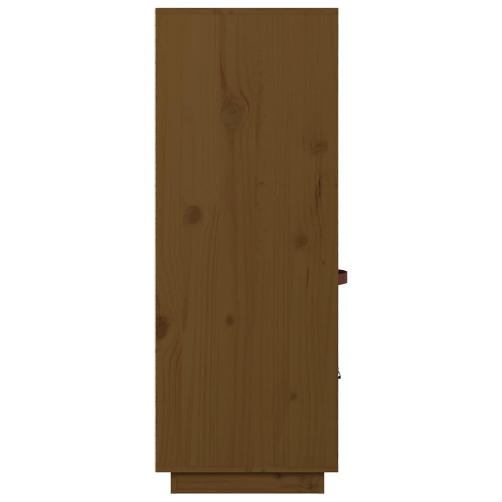 Credenza ambra 67x40x108,5 cm in Legno Massello di Pino - homemem39