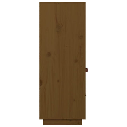 Credenza ambra 67x40x108,5 cm in Legno Massello di Pino - homemem39