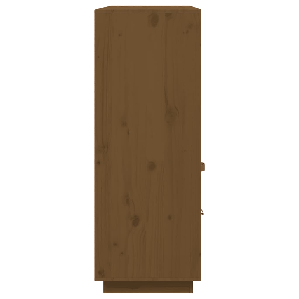 Credenza ambra 100x40x108,5 cm in Legno Massello di Pino - homemem39