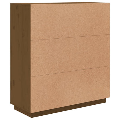 Credenza ambra 100x40x108,5 cm in Legno Massello di Pino - homemem39