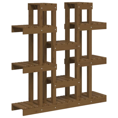 Supporto Piante Ambra 104,5x25x109,5 cm Legno Massello di Pino - homemem39
