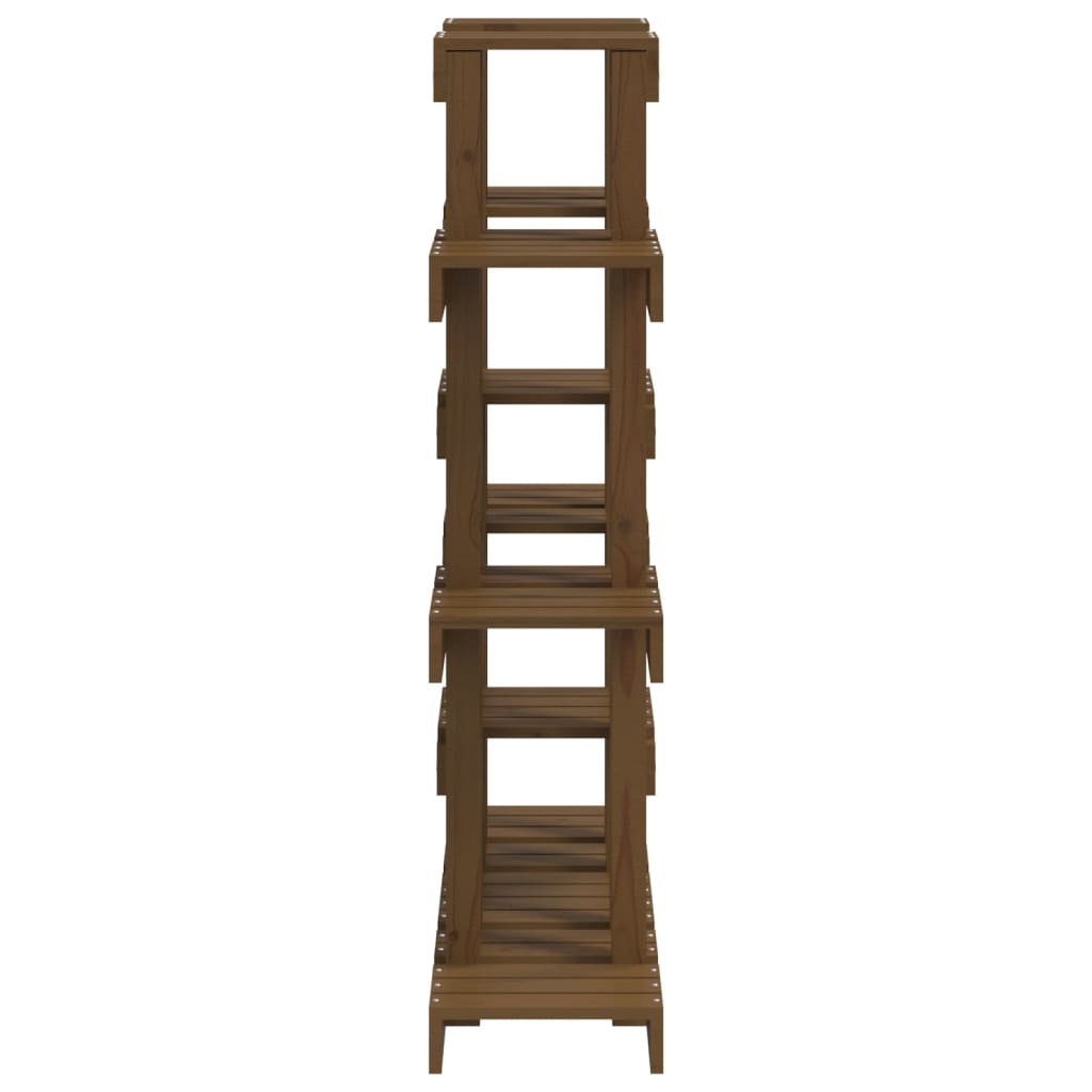 Supporto Piante Ambra 104,5x25x109,5 cm Legno Massello di Pino - homemem39