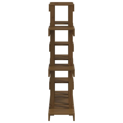 Supporto Piante Ambra 104,5x25x109,5 cm Legno Massello di Pino - homemem39