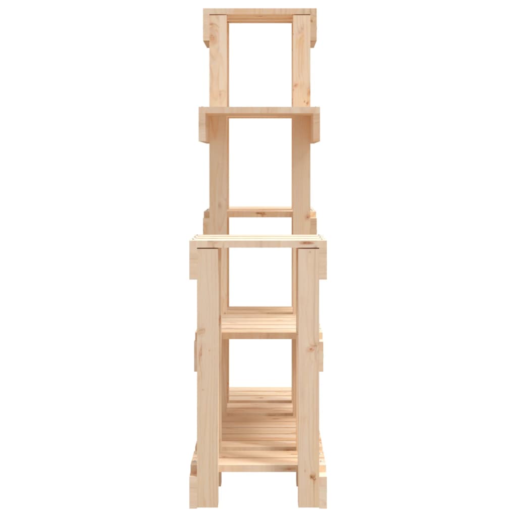 Supporto per Piante 92x25x97 cm in Legno Massello di Pino - homemem39