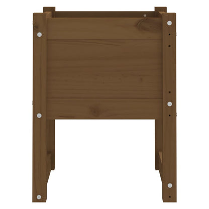 Fioriere 2 pz Ambra 40x40x52,5 cm in Legno Massello di Pino - homemem39
