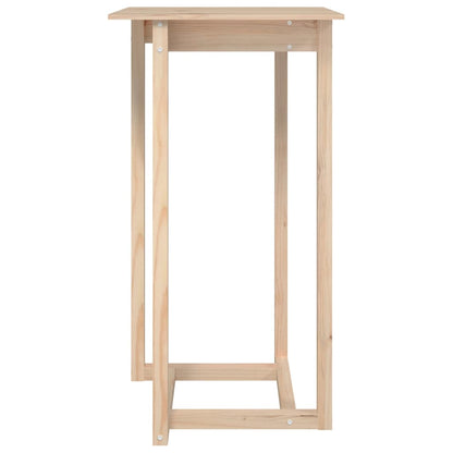 Tavolo da Bar 60x60x110 cm in Legno Massello di Pino - homemem39