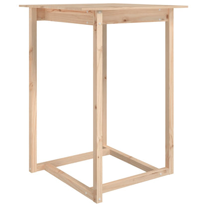 Tavolo da Bar 80x80x110 cm in Legno Massello di Pino | homemem39