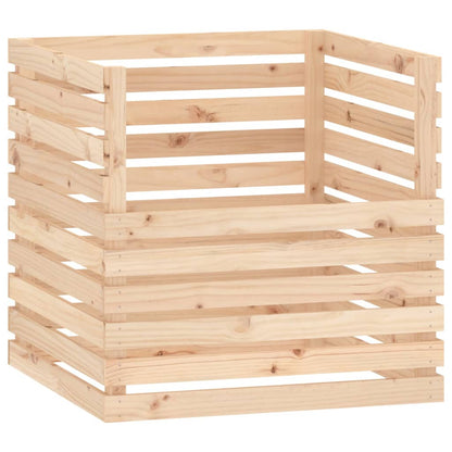 Compostiera 80x80x78 cm in Legno Massello di Pino - homemem39