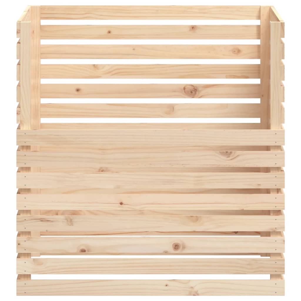 Compostiera 100x100x102 cm in Legno Massello di Pino - homemem39