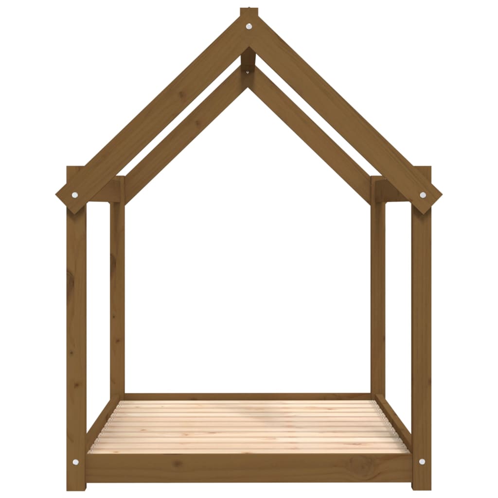 Cuccia per Cani Ambra 111x80x100 cm in Legno Massello di Pino - homemem39