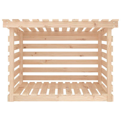 Portalegna 108x73x79 cm in Legno Massello di Pino - homemem39