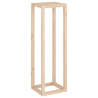 Set Supporti per Piante 3 pz in Legno Massello di Pino