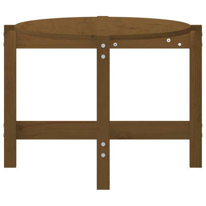 Tavolino da Salotto Ambra 118x63x45cm in Legno Massello di Pino | homemem39