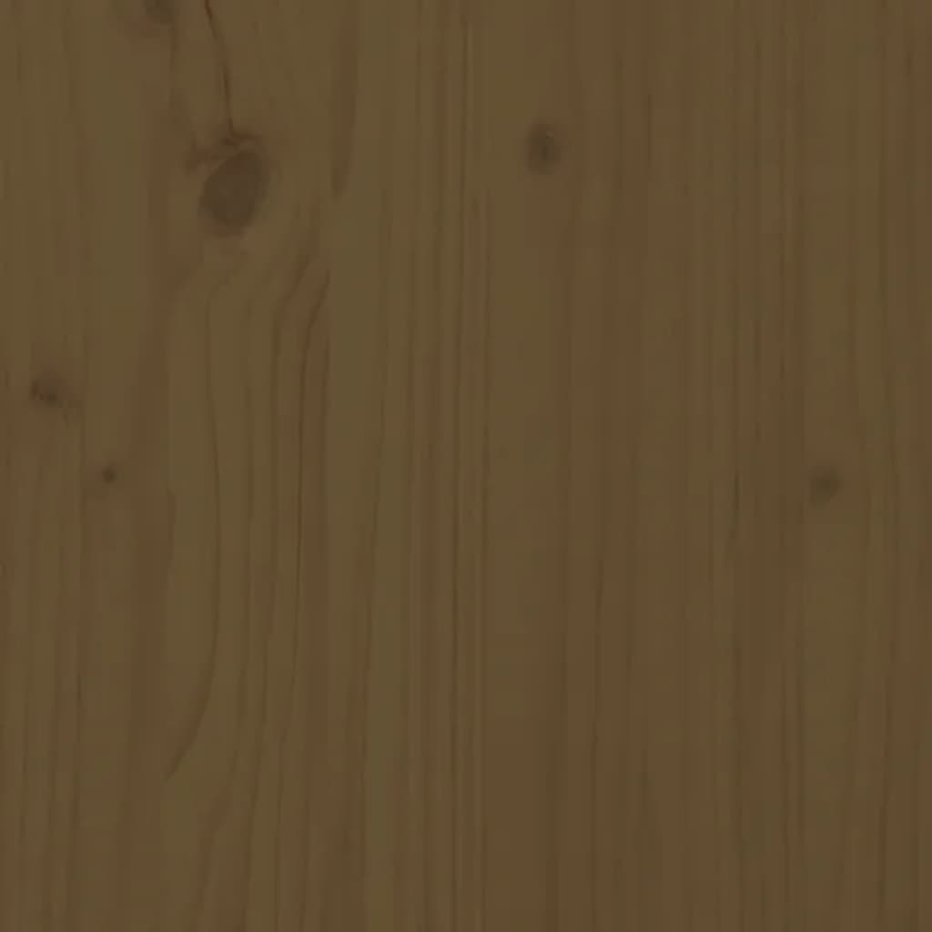 Tavolino da Salotto Ambra 87x48x35 cm in Legno Massello di Pino | homemem39