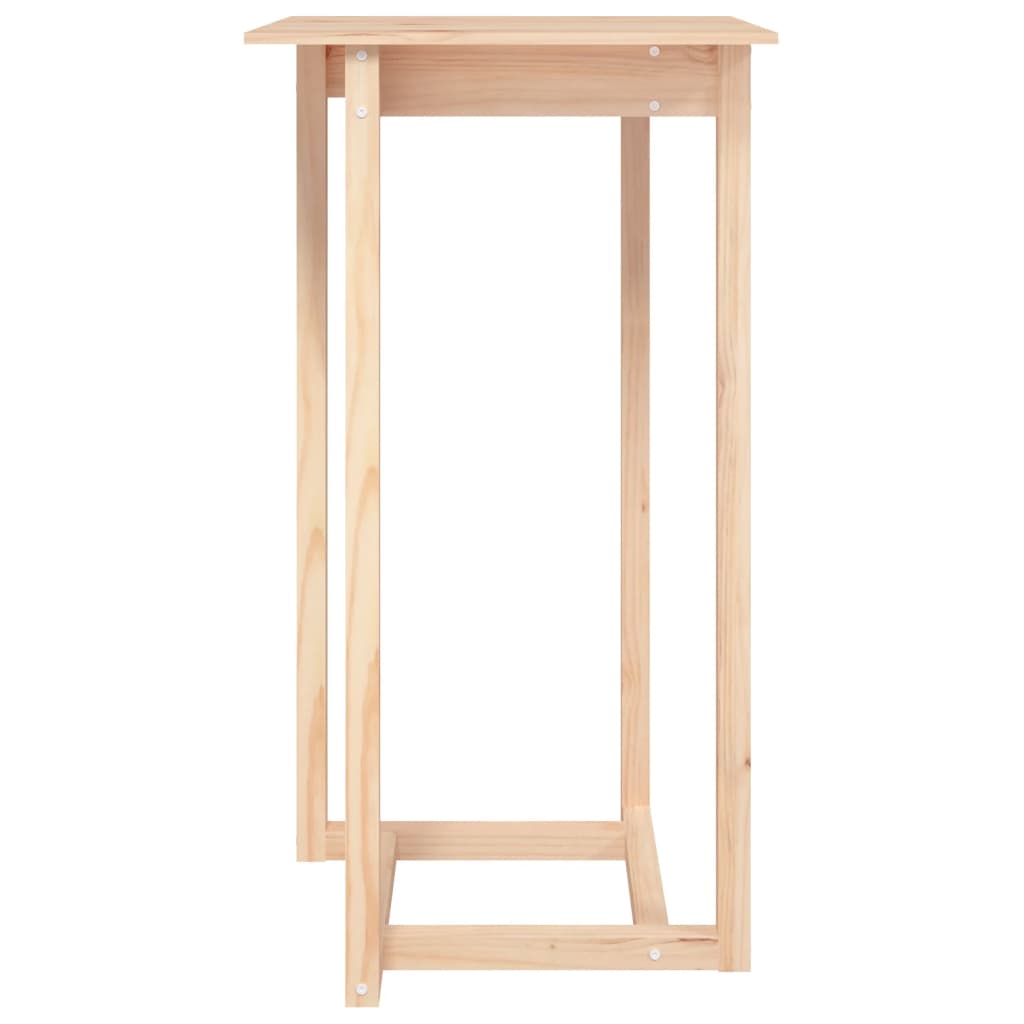 Set da Bar 3 pz in Legno Massello di Pino - homemem39