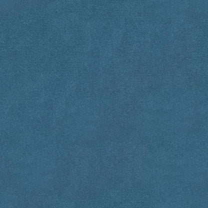 Sgabello Portaoggetti Blu 110x45x49 cm in Velluto - homemem39