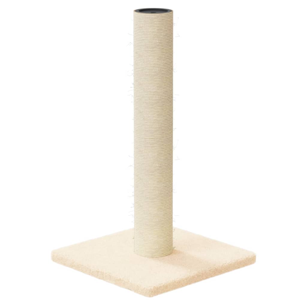 Palo Tiragraffi per Gatti Crema 22x22x45 cm | homemem39