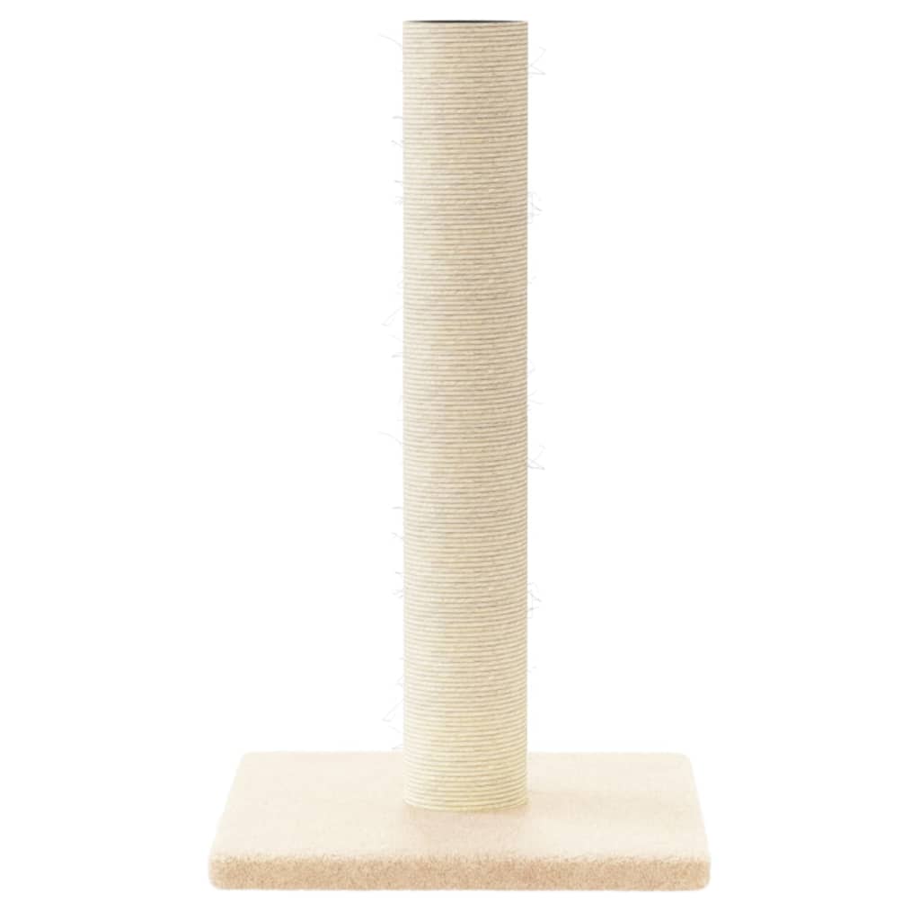 Palo Tiragraffi per Gatti Crema 22x22x45 cm | homemem39