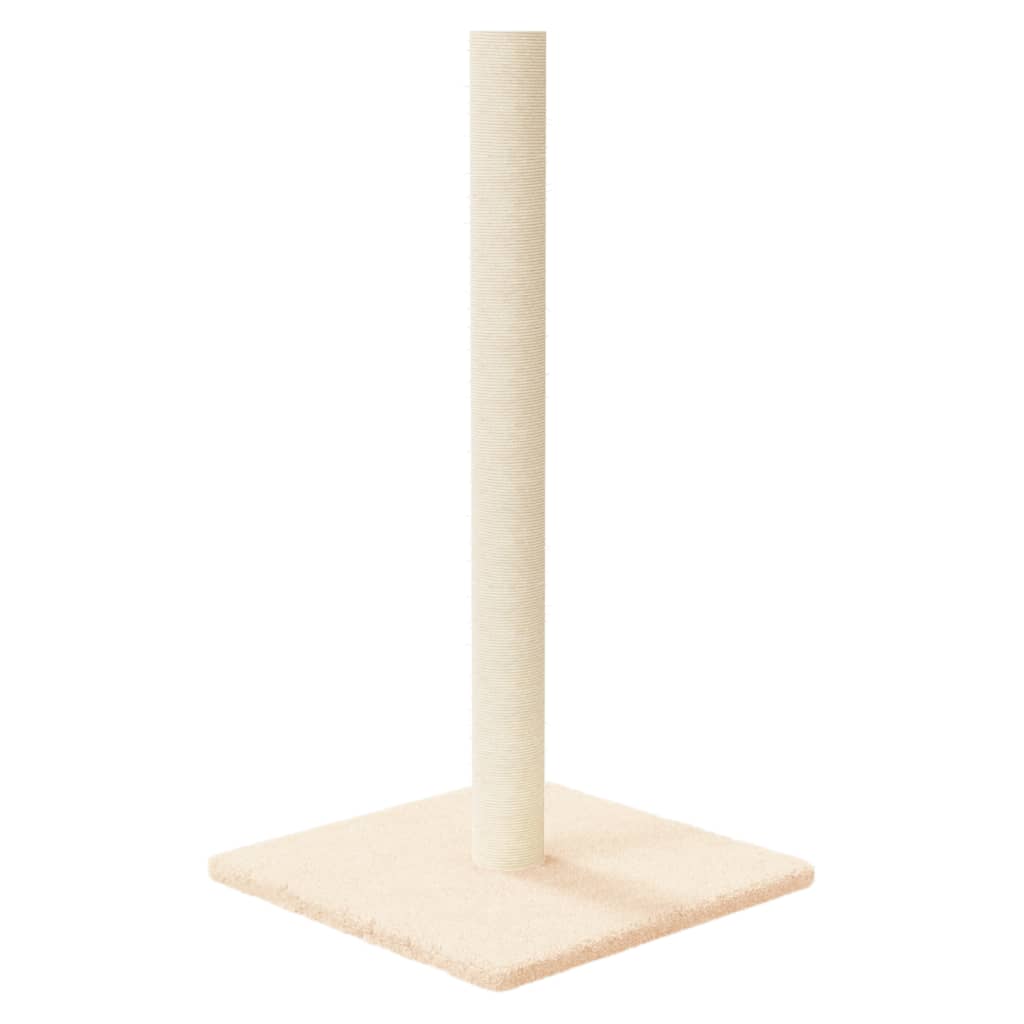 Palo Tiragraffi per Gatti Crema 35x35x70 cm | homemem39