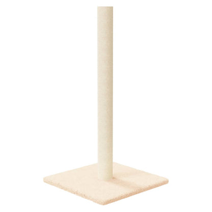 Palo Tiragraffi per Gatti Crema 35x35x70 cm | homemem39
