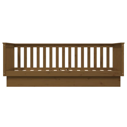 Dormeuse Ambra 80x200 cm in Legno Massello di Pino - homemem39