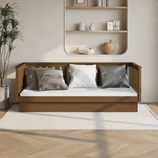 Divano Letto senza Materasso Ambra 90x200cm Legno di Pino - homemem39