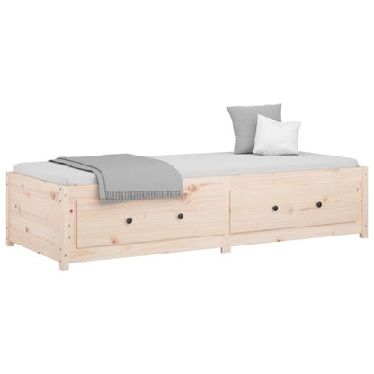 Dormeuse senza Materasso 80x200 cm in Legno Massello di Pino | homemem39